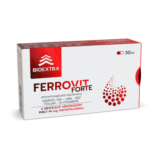 FERROVIT FORTE KAPSZULA  BIOEXTRA - 30X
